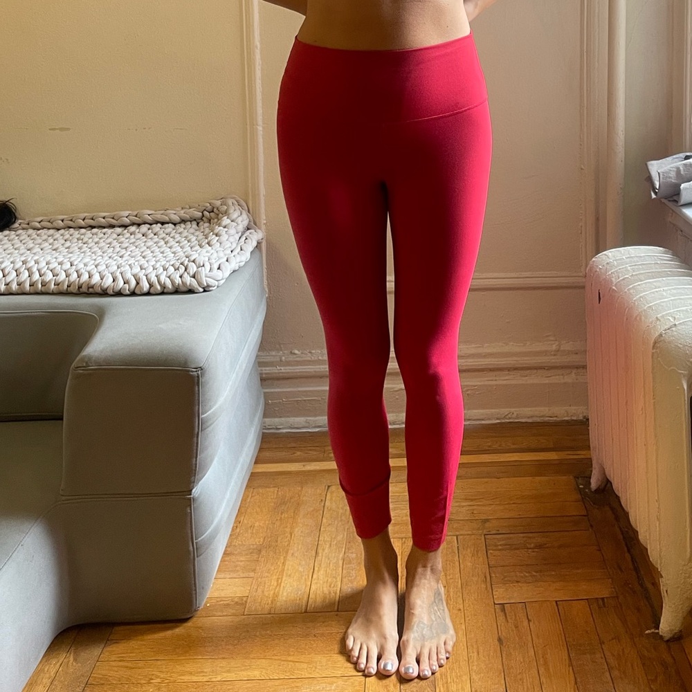 Lulu lemon red leggings